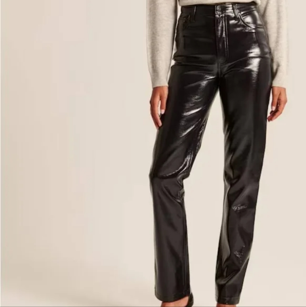 Abercrombie & Fitch Vegan Leather Pants